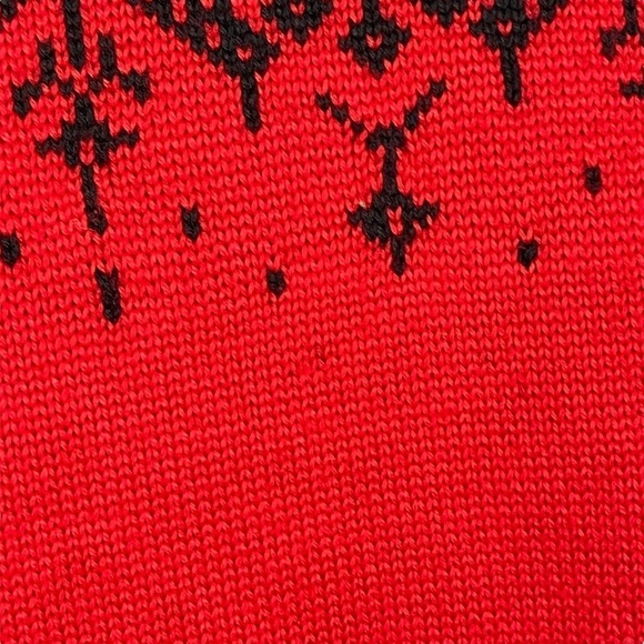 OBERMEYER KILIAN OVERSIZED HOLIDAY FAIR ISLE WOOL BLEND SKI SWEATER - Picture 10 of 11